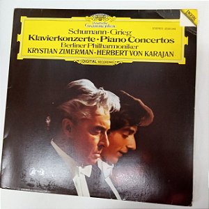 Disco de Vinil Shumann.grieg - Klavierconzerte . Piano Concertos Interprete Berleiner Philarmoniker/krystian Zimerman -herbert Von Karajan (1982) [usado]
