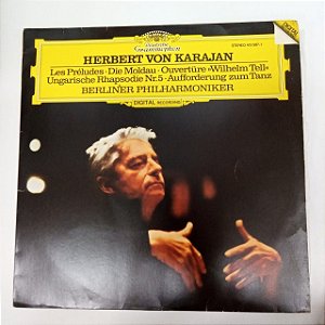 Disco de Vinil Herbert Von Karajan Interprete Berliner Philharmoniker (1985) [usado]