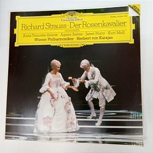 Disco de Vinil Richard Sgtrauss. Der Rosenkavalier Interprete Wiener Philharmoniker .herbert Von Karajan (1985) [usado]