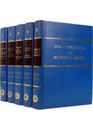 Livro Lisa- Biblioteca da Matemática Moderna - 5 Volumes Autor Oliveira, Antônio Marmo de e Agostinho Silva (1968) [usado]