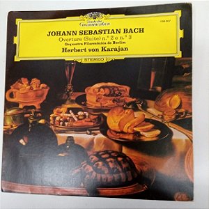 Disco de Vinil Johann Sebastian B Ach Interprete Orquestra Filarmonicas de Berlim1977 (1977) [usado]