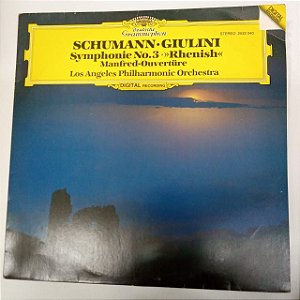 Disco de Vinil Schunan .giulini Interprete Lod Angeles Philarmonic Orquestra (1983) [usado]