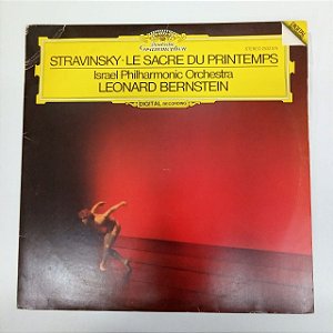 Disco de Vinil Stravinski Interprete Israel Philarmonic Orchestra (1984) [usado]
