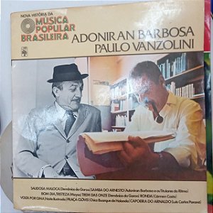 Disco de Vinil Nova História da Música Popular Brasileira Interprete Adoniran Barbosa /paulo Vazolini (1978) [usado]