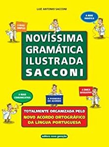 Livro Novíssima Gramática Ilustrada Sacconi Autor Sacconi, Luiz Antonio (2008) [usado]