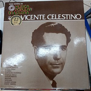Disco de Vinil Nova História da Música Popular Brasileira Interprete Vicente Celestino (1977) [usado]