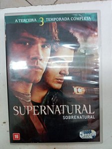 Dvd Supernatural - Sobrenatural /terceirea Temporada Editora Eric Kripke [usado]