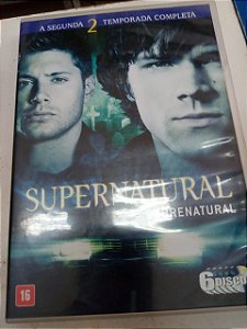 Dvd Supernatural - Sobrenatural /segunda Temporada Editora Erioc Ktipke [usado]
