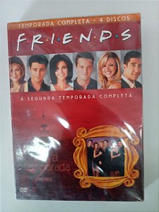 Dvd Friends- a Segunda Temporada Editora David Crane e Marta Kauffman [usado]