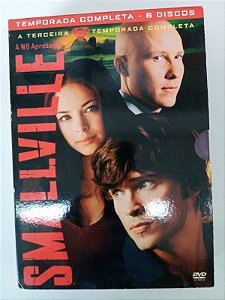 Dvd Smallville - a Terceira Temporada Completa Editora Alfred Gough [usado]
