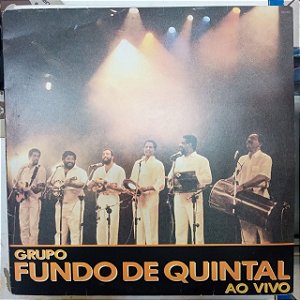 Disco de Vinil Grupo Fundo de Quintal ao Vivo Interprete Grupo Fundo de Quintal (1990) [usado]