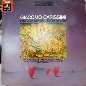 Disco de Vinil Giacomo Carissimi - Reflexe Interprete Giacomo Carissimi (1974) [usado]