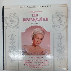 Disco de Vinil Richard Struss - Der Rosenkavalier Interprete Philarmonia Orchestra Herbert Von Karajan [usado]