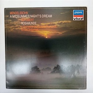 Disco de Vinil Mendelssohn - a Midsummer Night´s Dream -schubert Interprete L´orchestre de La Suisse Romande /ernest Ansermet (1984) [usado]