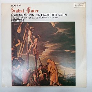 Disco de Vinil Rossini - Stabat Mater Interprete Orquestra Sinfônica de Londres e Coro (1971) [usado]