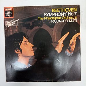 Disco de Vinil Beethoven - Symphoy N. 7 Interprete The Filadelfia Orchestra (1979) [usado]