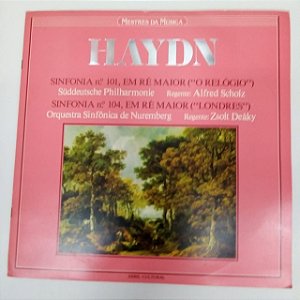 Disco de Vinil Haydn - Sinfonia N.101, em Ré Maior 9 (o Relógio) Interprete Orquestra Sinfônica de Nuremberg (1984) [usado]