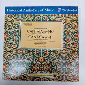 Disco de Vinil Historical Anthology Of Music /the Bach Guild/cantata Bwv 140 Interprete The Esterhazy Orchestra (197) [usado]
