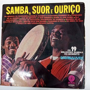 Disco de Vinil Samba , Suor e Ouriço Interprete Varios Artistas (1976) [usado]