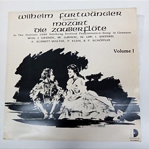 Disco de Vinil Mozart - Wílbelm Fart Wänngler Interprete Vienna Philharmonic Orquestra (1949) [usado]