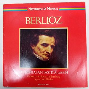 Disco de Vinil Berlioz - Mestres da Música Interprete Orquestra Sinfõnica de Bamberg (1980) [usado]
