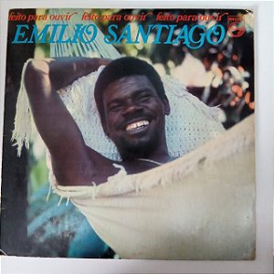 Disco de Vinil Emilio Santiago - Feito para Ouvir Interprete Emilio Santiago (1977) [usado]
