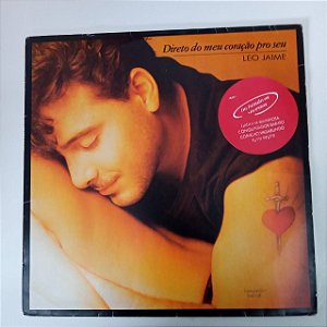 Disco de Vinil Léo Jaime - Direto do Meu Coração Pro seu Interprete Léo Jaime (1988) [usado]
