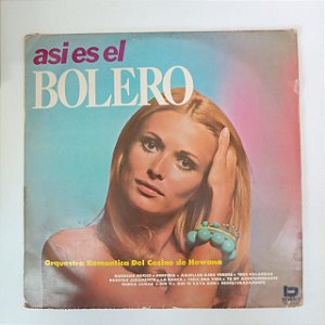 Disco de Vinil Asi Es El Bolero Interprete Orquestra Romantica Del Casinode Hawana (1983) [usado]
