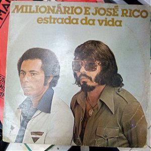 Disco de Vinil Milhonário e José Rico - Estrada da Vida Interprete Milhonário e José Rico (1977) [usado]