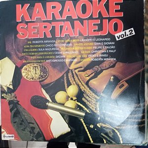 Disco de Vinil Karaoke Sertanejo Interprete Karaoke (1989) [usado]