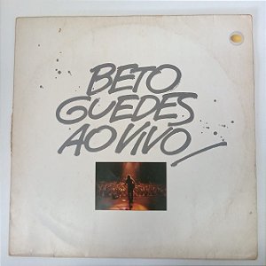 Disco de Vinil Beto Guedes ao Vivo Interprete Beto Guedes (1987) [usado]