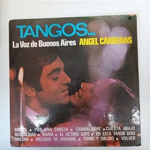 Disco de Vinil Angel Cardenas - Tangos Interprete Angel Cardenas [usado]