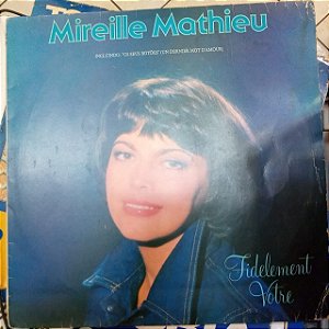 Disco de Vinil Mireille Mathieus Interprete Mirelle Mathieus [usado]