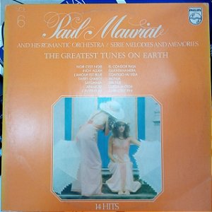 Disco de Vinil Paul Mauriat - The Greatest Tunes On Earth Interprete Paul Mauriat (1974) [usado]