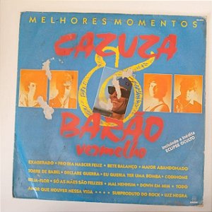 Disco de Vinil o Melhores Momentos de Cazuza e Barão Vermelho Interprete Cazuza e Barão Vermelho (1989) [usado]