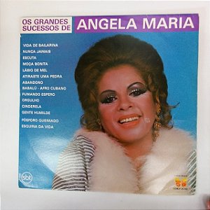 Disco de Vinil os Grandes Sucessos de Angela Maria Interprete Angela Maria (1985) [usado]