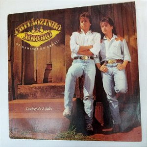 Disco de Vinil Chitãozinho e Xororó - Cowboy do Asfalto Interprete Chitãozinho e Xororó (1990) [usado]