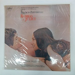 Disco de Vinil Romeo e Juliet Interprete Trilha Sonora Original do Filme Romeu e Julieta (1969) [usado]