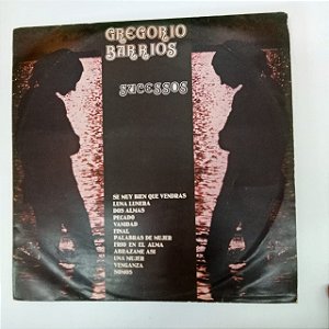 Disco de Vinil Gregório Barrios 1959 Interprete Gregório Barrrios (1959) [usado]