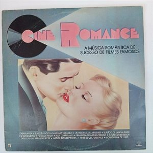 Disco de Vinil Cine Romance Interprete Varios Artistas (1987) [usado]