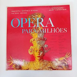 Disco de Vinil Opera para Milhões Interprete Orequestra Sinfônica Musidsc [usado]