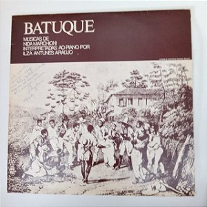 Disco de Vinil Batuque - Ilza Antunes Araujo Interprete Ilza Antunes Araujo (1980) [usado]