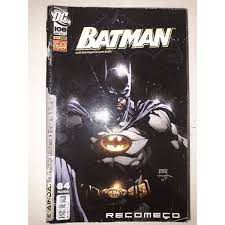 Gibi Batman Nº 108 Autor Recomeço (2011) [usado]