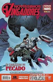 Gibi Novíssimos Vingadores Nº 07 - Totalmente Nova Marvel Autor as Artimanhas de Pecado (2016) [usado]