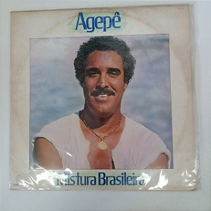 Disco de Vinil Agepê - Mistura Brasileira Interprete Agepê (1987) [usado]