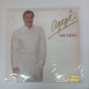 Disco de Vinil Agepê - Me Leva Interprete Agepê (1991) [usado]