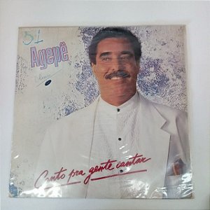 Disco de Vinil Agepê - Canto Pra Gente Canta Interprete Agepê (1988) [usado]