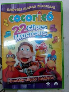 Dvd Cocoricó - 22 Clipes Musicais Editora Fernando Gomes [usado]