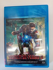 Dvd Homem de Ferro 3 - Blu -ray Disc Editora Marvel [usado]