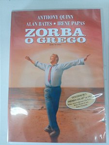 Dvd Zorba o Grego Editora Micahel Cacoyanis [usado]